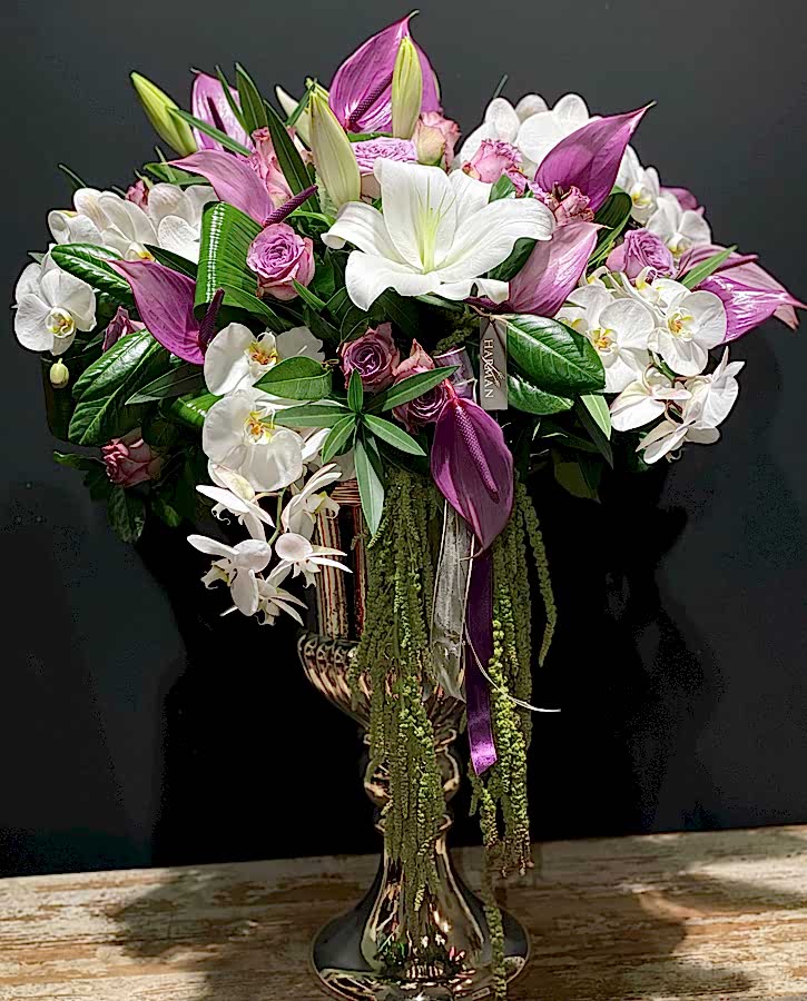 Gösterişli Çiçekler VIP  Tasarımlar